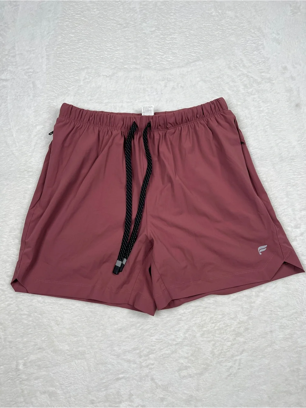 Fabletics The One Lined 5” Shorts Mushroom Mauve Size M - Picture 1 of 3